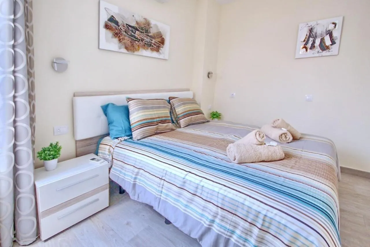Apartment With Terrace On The Seafront In Playa Fanabe Costa Adeje
