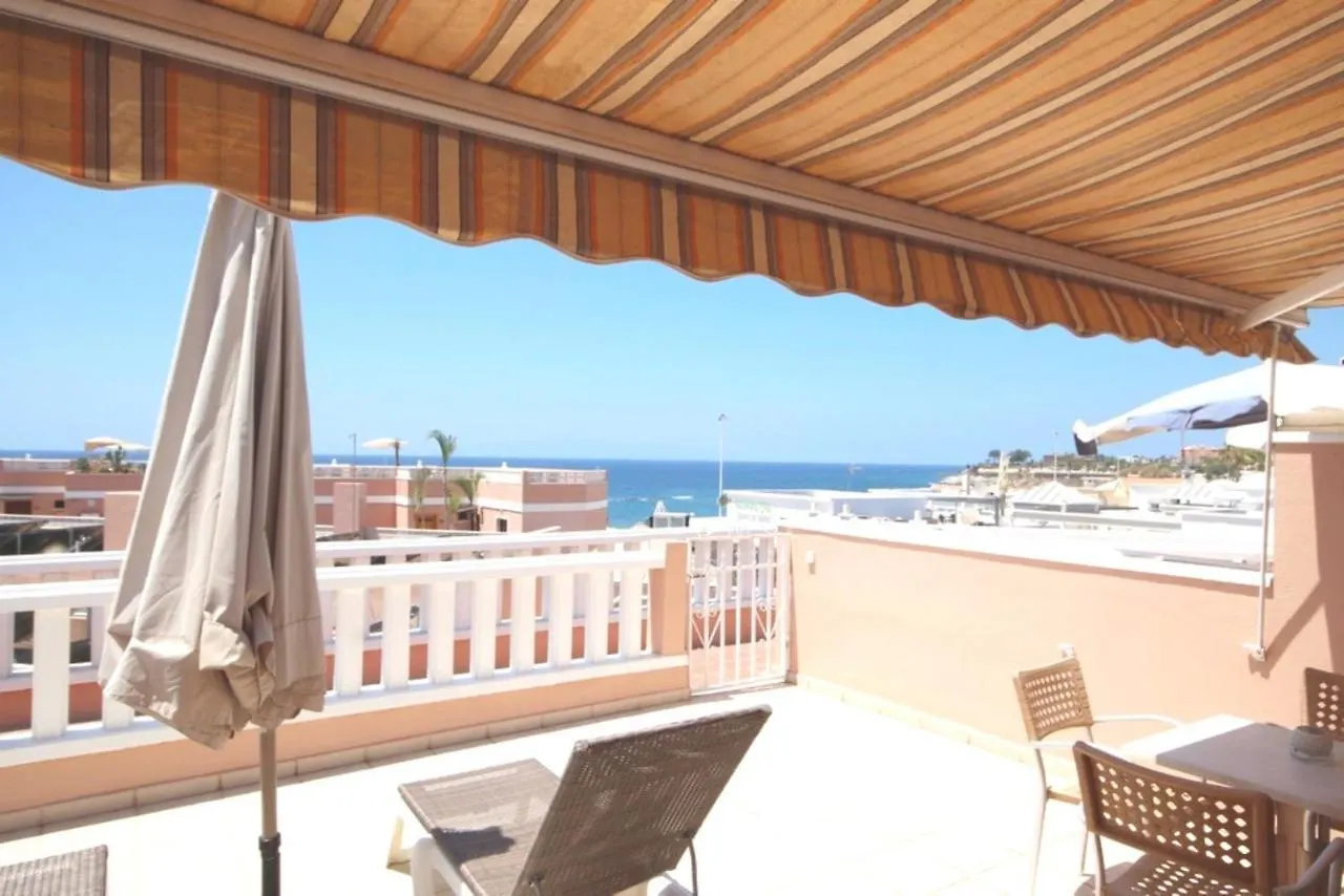 Apartment With Terrace On The Seafront In Playa Fanabe Costa Adeje  Spain
